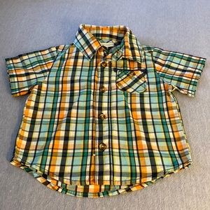 Short sleeve baby shirt